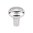 Top Knobs [M2043] Solid Bronze Cabinet Knob - Peak Series - Polished Nickel Finish - 1 1/4" Dia.