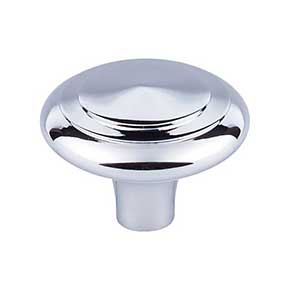 Top Knobs [M2048] Solid Bronze Cabinet Knob - Peak Series - Polished Chrome Finish - 2" Dia.