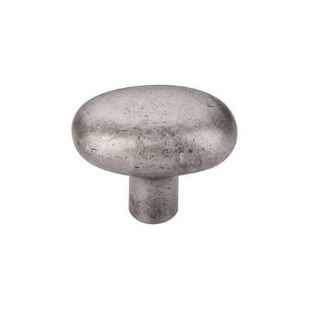 Top Knobs [M1535] Solid Bronze Cabinet Knob - Potato Series - Silicon Bronze Light Finish - 1 9/16&quot; L