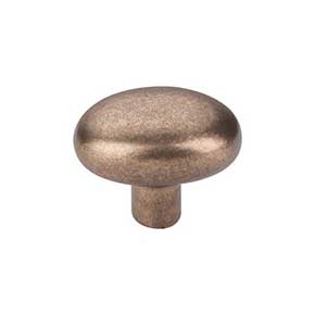 Top Knobs [M1536] Solid Bronze Cabinet Knob - Potato Series - Light Bronze Finish - 1 9/16" L
