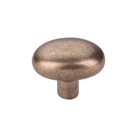 Top Knobs [M1536] Solid Bronze Cabinet Knob - Potato Series - Light Bronze Finish - 1 9/16&quot; L