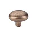 Top Knobs [M1536] Solid Bronze Cabinet Knob - Potato Series - Light Bronze Finish - 1 9/16" L