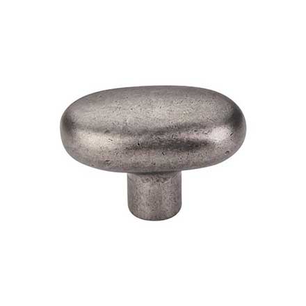 Top Knobs [M1540] Solid Bronze Cabinet Knob - Potato Series - Silicon Bronze Light Finish - 2&quot; L