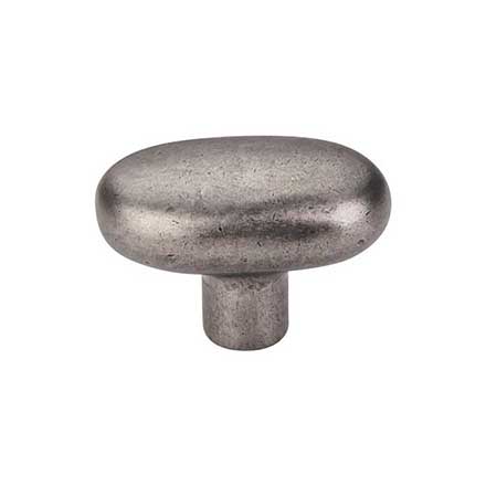 Top Knobs [M1540] Solid Bronze Cabinet Knob - Potato Series - Silicon Bronze Light Finish - 2" L