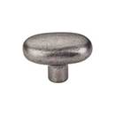 Top Knobs [M1540] Solid Bronze Cabinet Knob - Potato Series - Silicon Bronze Light Finish - 2&quot; L