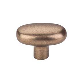 Top Knobs [M1541] Solid Bronze Cabinet Knob - Potato Series - Light Bronze Finish - 2" L