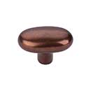 Top Knobs [M1543] Solid Bronze Cabinet Knob - Potato Series - Mahogany Bronze Finish - 2" L