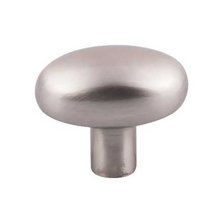 Top Knobs [M2071] Solid Bronze Cabinet Knob - Potato Series - Brushed Satin Nickel Finish - 1 9/16&quot; L