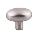 Top Knobs [M2071] Solid Bronze Cabinet Knob - Potato Series - Brushed Satin Nickel Finish - 1 9/16" L