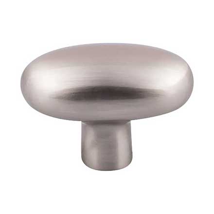 Top Knobs [M2074] Solid Bronze Cabinet Knob - Potato Series - Brushed Satin Nickel Finish - 2&quot; L