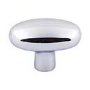 Top Knobs [M2075] Solid Bronze Cabinet Knob - Potato Series - Polished Chrome Finish - 2" L