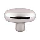 Top Knobs [M2076] Solid Bronze Cabinet Knob - Potato Series - Polished Nickel Finish - 2&quot; L