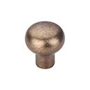 Top Knobs [M1546] Solid Bronze Cabinet Knob - Round Series - Light Bronze Finish - 7/8" Dia.