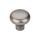 Top Knobs [M1555] Solid Bronze Cabinet Knob - Round Series - Silicon Bronze Light Finish - 1 3/8&quot; Dia.