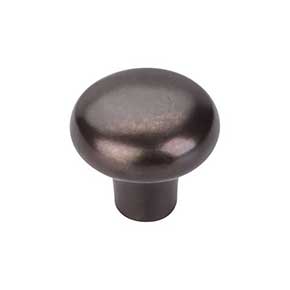 Top Knobs [M1557] Solid Bronze Cabinet Knob - Round Series - Medium Bronze Finish - 1 3/8" Dia.