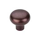 Top Knobs [M1558] Solid Bronze Cabinet Knob - Round Series - Mahogany Bronze Finish - 1 3/8&quot; Dia.