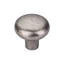 Top Knobs [M1560] Solid Bronze Cabinet Knob - Round Series - Silicon Bronze Light Finish - 1 5/8&quot; Dia.