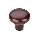 Top Knobs [M1563] Solid Bronze Cabinet Knob - Round Series - Mahogany Bronze Finish - 1 5/8&quot; Dia.