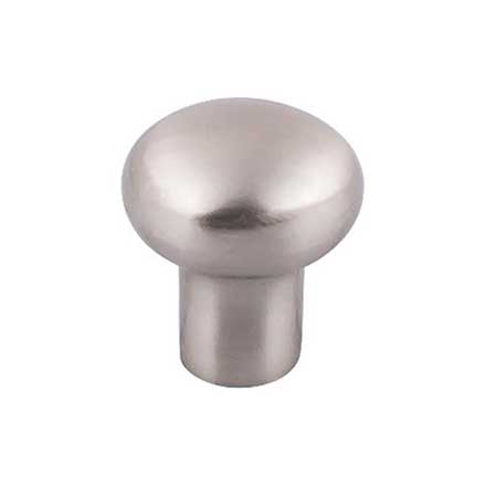 Top Knobs [M2077] Solid Bronze Cabinet Knob - Round Series - Brushed Satin Nickel Finish - 7/8&quot; Dia.