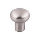 Top Knobs [M2077] Solid Bronze Cabinet Knob - Round Series - Brushed Satin Nickel Finish - 7/8&quot; Dia.