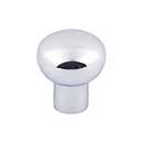Top Knobs [M2078] Solid Bronze Cabinet Knob - Round Series - Polished Chrome Finish - 7/8" Dia.