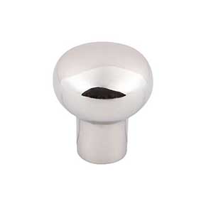 Top Knobs [M2079] Solid Bronze Cabinet Knob - Round Series - Polished Nickel Finish - 7/8" Dia.