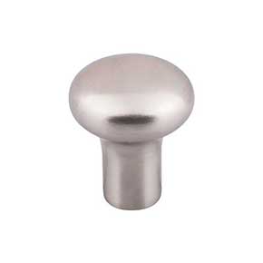 Top Knobs [M2080] Solid Bronze Cabinet Knob - Round Series - Brushed Satin Nickel Finish - 1 1/8" Dia.