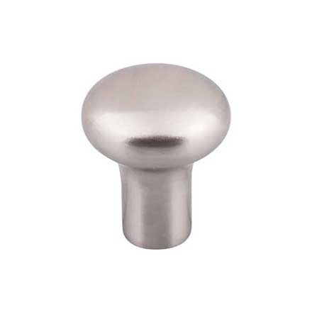 Top Knobs [M2080] Solid Bronze Cabinet Knob - Round Series - Brushed Satin Nickel Finish - 1 1/8&quot; Dia.