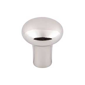 Top Knobs [M2082] Solid Bronze Cabinet Knob - Round Series - Polished Nickel Finish - 1 1/8" Dia.
