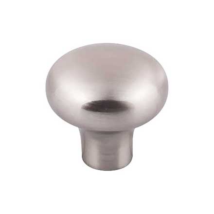 Top Knobs [M2083] Solid Bronze Cabinet Knob - Round Series - Brushed Satin Nickel Finish - 1 3/8&quot; Dia.