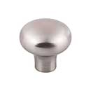 Top Knobs [M2083] Solid Bronze Cabinet Knob - Round Series - Brushed Satin Nickel Finish - 1 3/8" Dia.