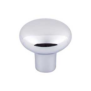 Top Knobs [M2087] Solid Bronze Cabinet Knob - Round Series - Polished Chrome Finish - 1 5/8" Dia.