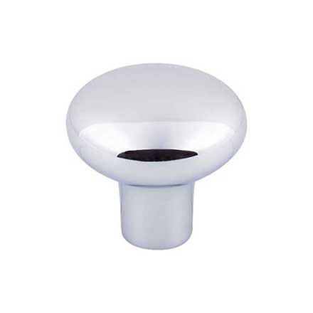 Top Knobs [M2087] Solid Bronze Cabinet Knob - Round Series - Polished Chrome Finish - 1 5/8&quot; Dia.