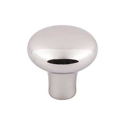 Top Knobs [M2088] Solid Bronze Cabinet Knob - Round Series - Polished Nickel Finish - 1 5/8&quot; Dia.