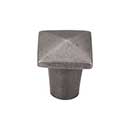 Top Knobs [M1505] Solid Bronze Cabinet Knob - Square Series - Silicon Bronze Light Finish - 3/4&quot; Sq.