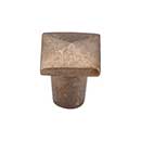 Top Knobs [M1506] Solid Bronze Cabinet Knob - Square Series - Light Bronze Finish - 3/4" Sq.