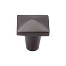 Top Knobs [M1517] Solid Bronze Cabinet Knob - Square Series - Medium Bronze Finish - 1 1/4&quot; Sq.