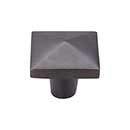 Top Knobs [M1522] Solid Bronze Cabinet Knob - Square Series - Medium Bronze Finish - 1 1/2&quot; Sq.