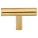 Top Knobs [M2418] Plated Steel Cabinet T-Knob - Hopewell Series - Honey Bronze Finish - 2" L