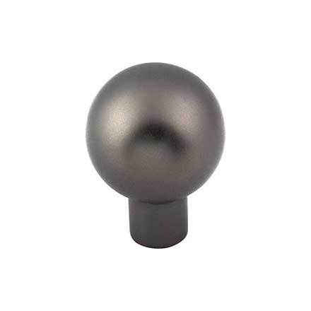 Top Knobs [TK760AG] Die Cast Zinc Cabinet Knob - Brookline Series - Ash Gray Finish - 7/8&quot; Dia.