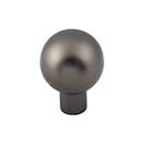 Top Knobs [TK760AG] Die Cast Zinc Cabinet Knob - Brookline Series - Ash Gray Finish - 7/8" Dia.