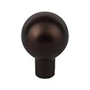 Top Knobs [TK760ORB] Die Cast Zinc Cabinet Knob - Brookline Series - Oil Rubbed Bronze Finish - 7/8&quot; Dia.