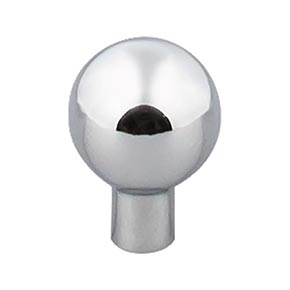 Top Knobs [TK760PC] Die Cast Zinc Cabinet Knob - Brookline Series - Polished Chrome Finish - 7/8" Dia.