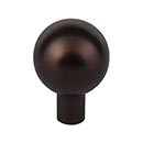 Top Knobs [TK761ORB] Die Cast Zinc Cabinet Knob - Brookline Series - Oil Rubbed Bronze Finish - 1" Dia.