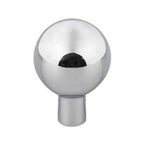 Top Knobs [TK761PC] Die Cast Zinc Cabinet Knob - Brookline Series - Polished Chrome Finish - 1" Dia.