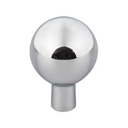 Top Knobs [TK761PC] Die Cast Zinc Cabinet Knob - Brookline Series - Polished Chrome Finish - 1" Dia.