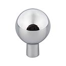 Top Knobs [TK761PC] Die Cast Zinc Cabinet Knob - Brookline Series - Polished Chrome Finish - 1&quot; Dia.