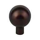 Top Knobs [TK762ORB] Die Cast Zinc Cabinet Knob - Brookline Series - Oil Rubbed Bronze Finish - 1 1/8" Dia.