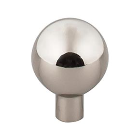 Top Knobs [TK762PN] Die Cast Zinc Cabinet Knob - Brookline Series - Polished Nickel Finish - 1 1/8" Dia.