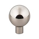 Top Knobs [TK762PN] Die Cast Zinc Cabinet Knob - Brookline Series - Polished Nickel Finish - 1 1/8&quot; Dia.